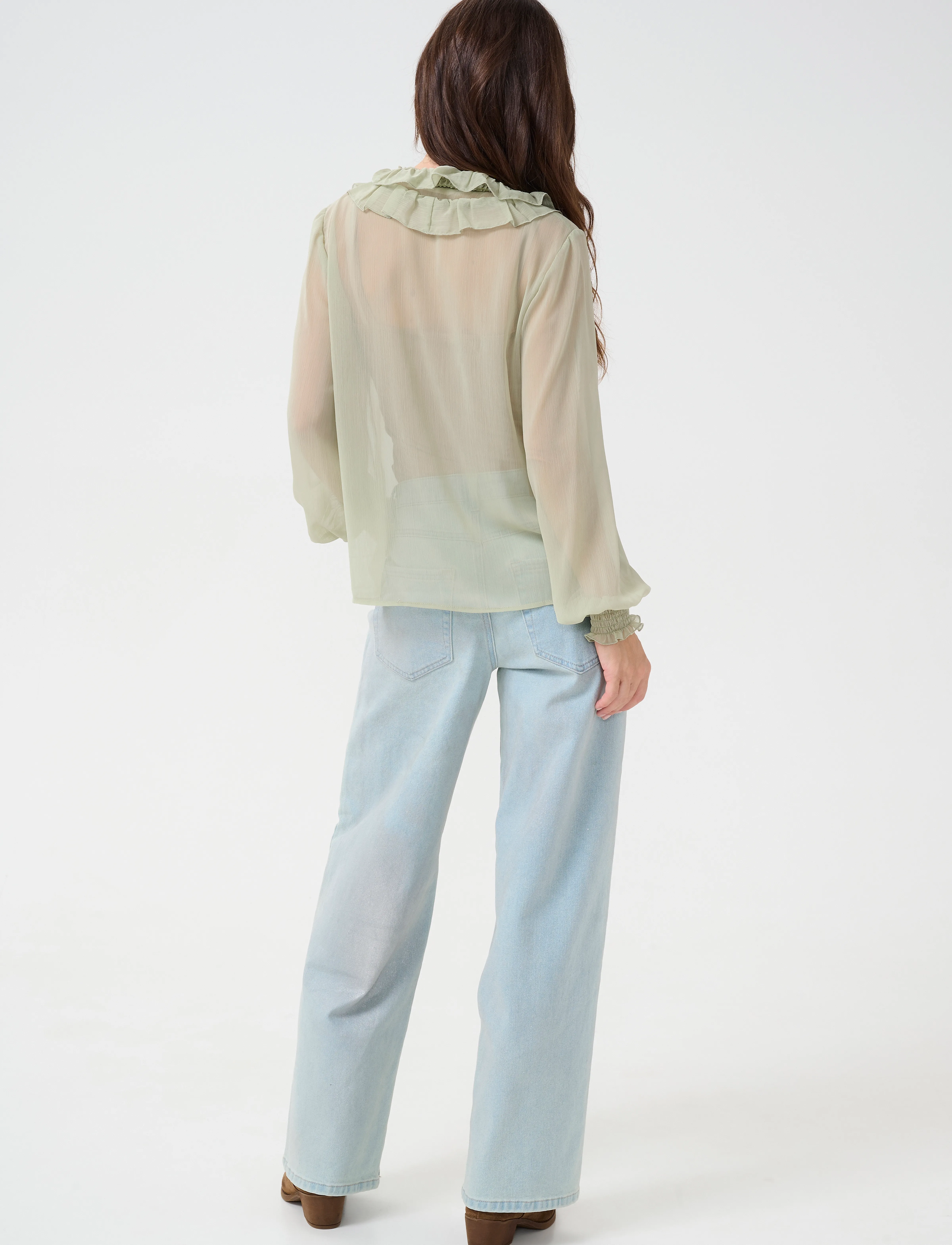 Cream - CREmery Blouse - tea - 4
