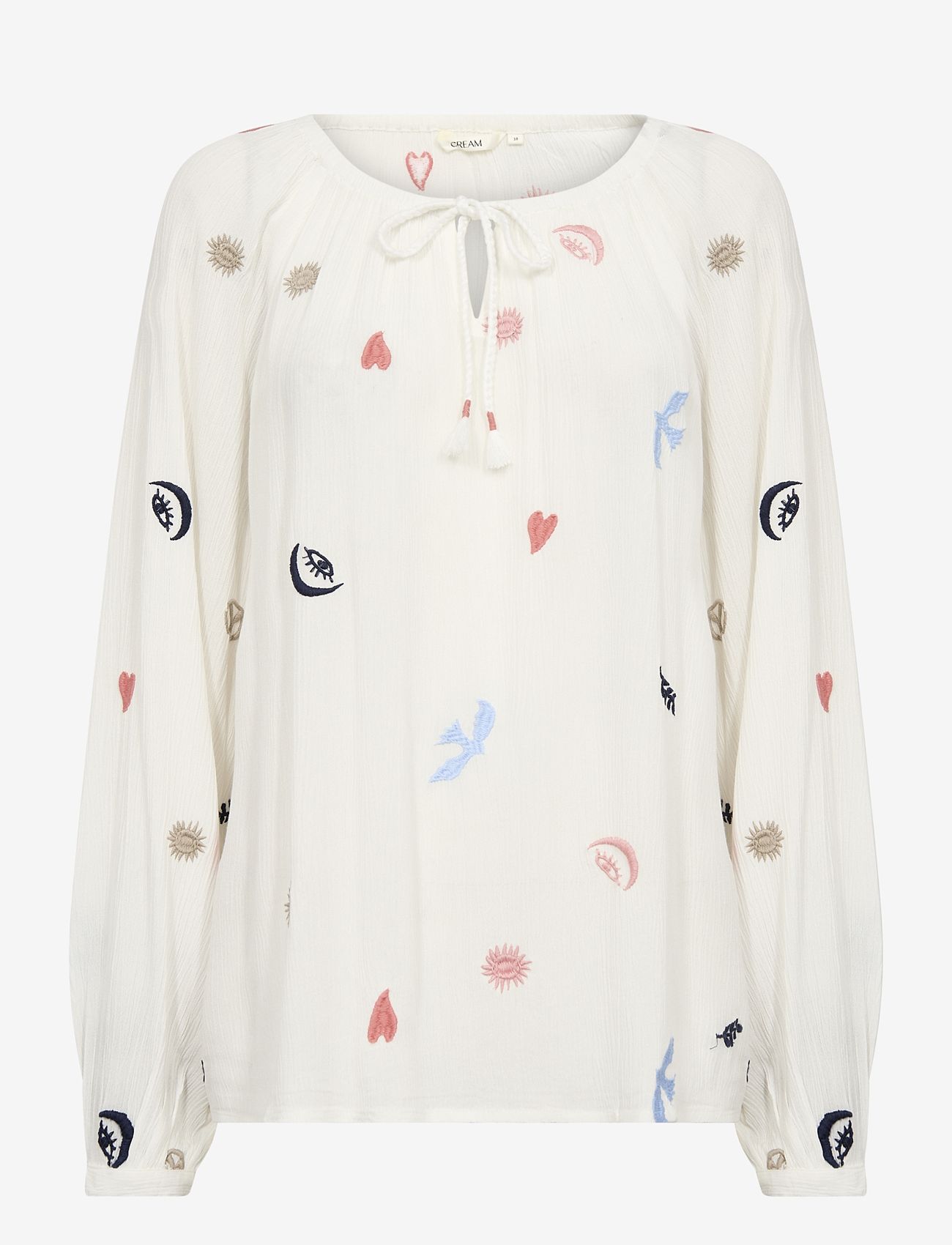 Cream - CRRonja Blouse - langärmlige blusen - marshmallow - 1