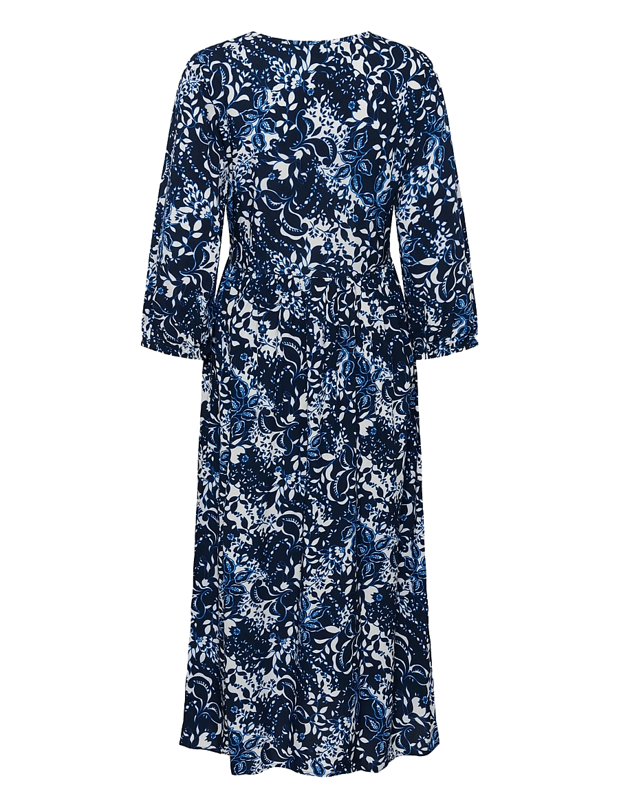 Cream - CRTiah Smock Dress - sommarklänningar - navy blue toile - 2