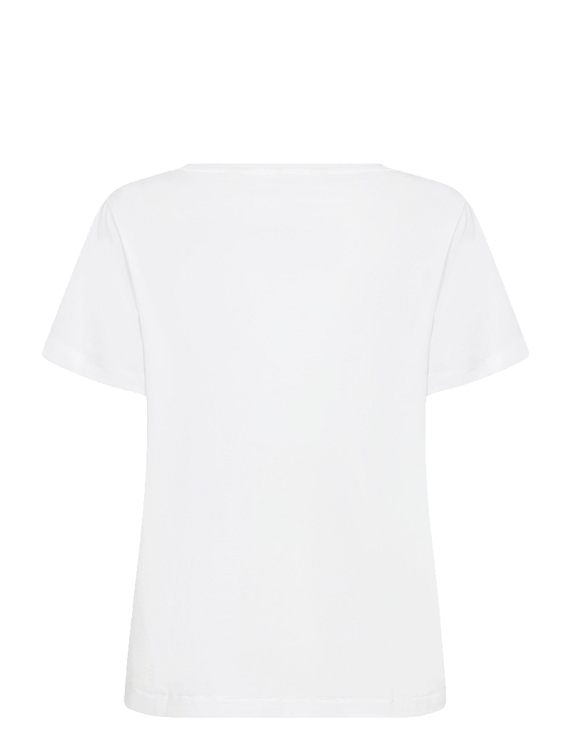 Cream - CRTria T-Shirt - t-shirts - floral sequins sepia rose - 2