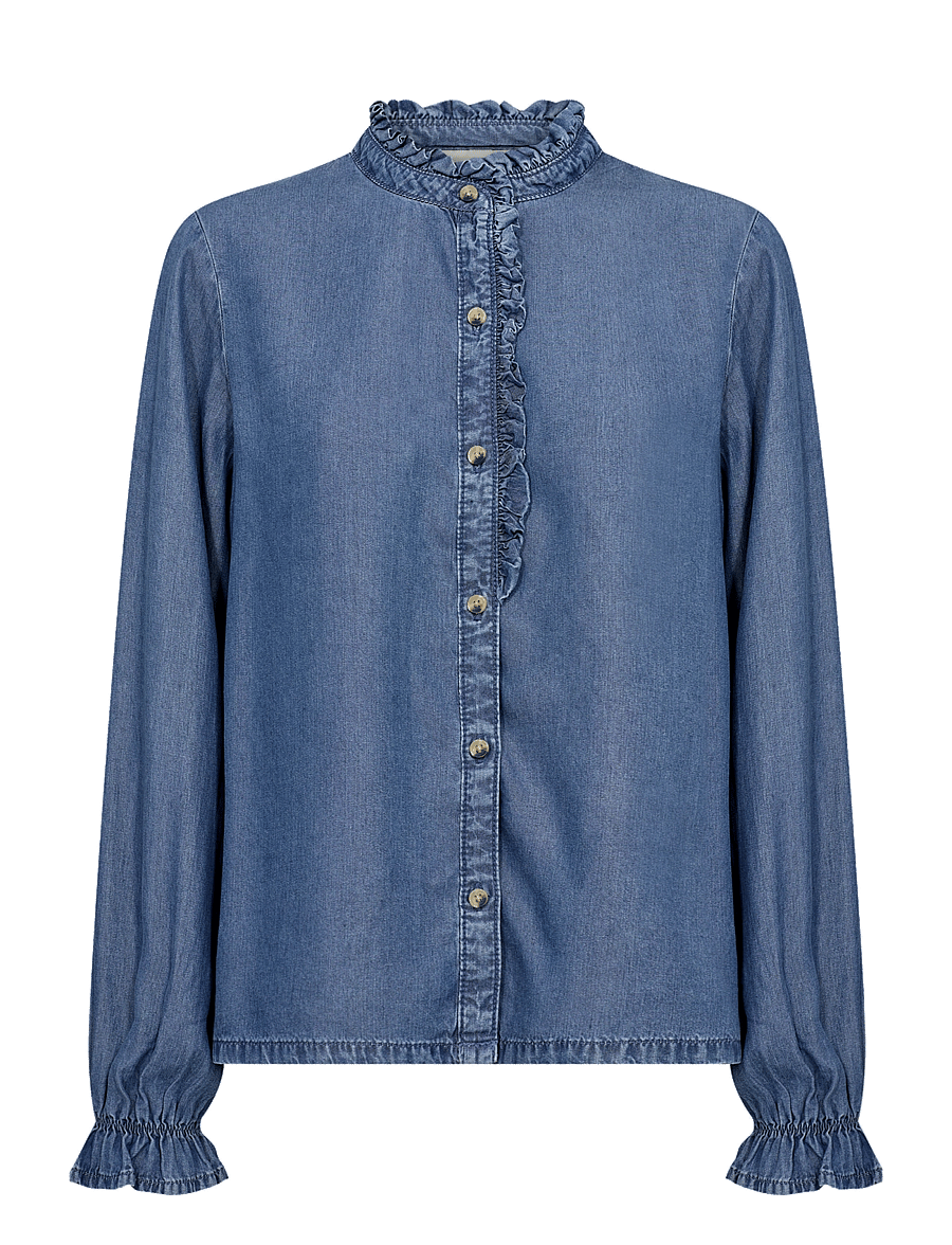 Cream - CRMolly Shirt - toronto medium blue denim - 1