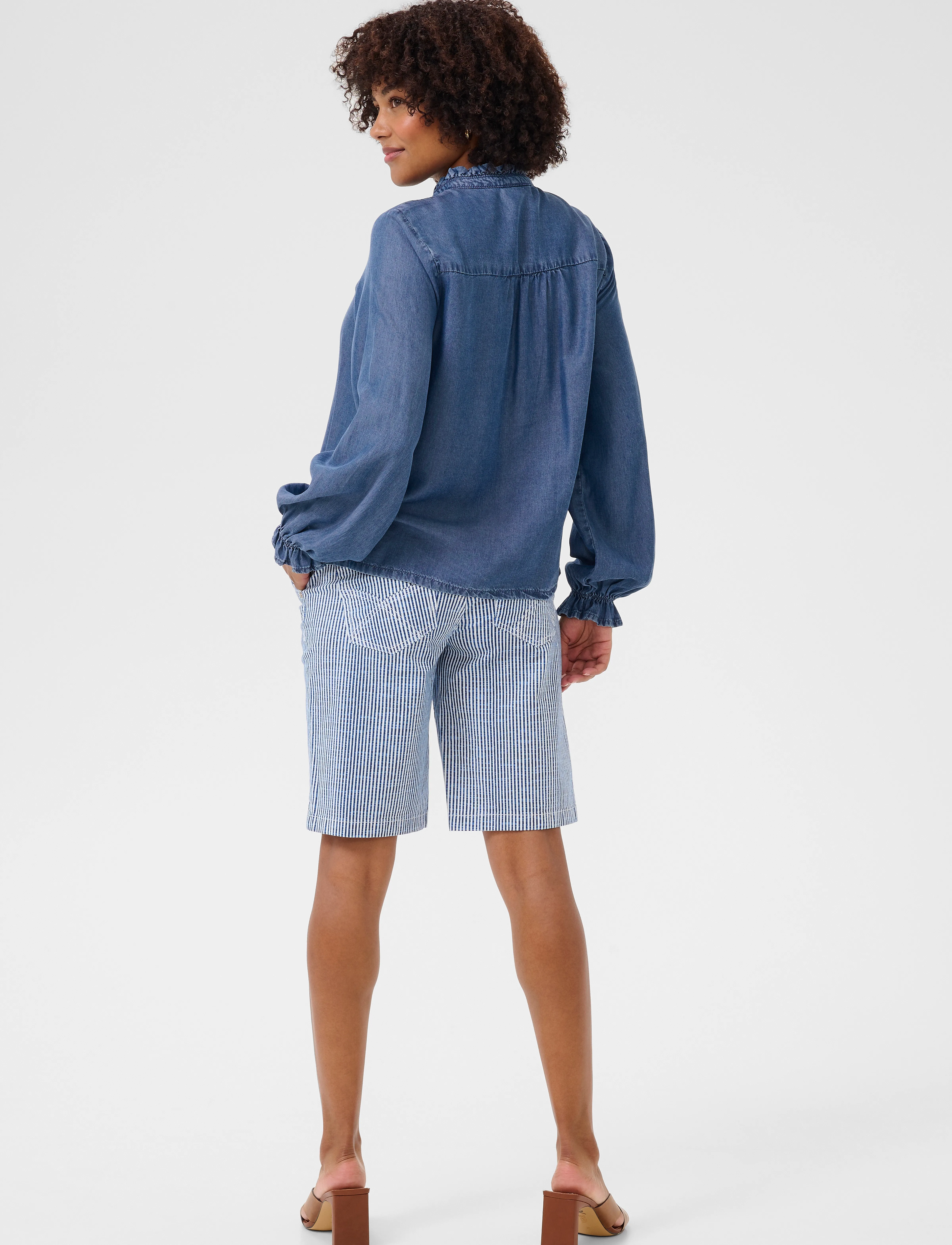 Cream - CRMolly Shirt - toronto medium blue denim - 4