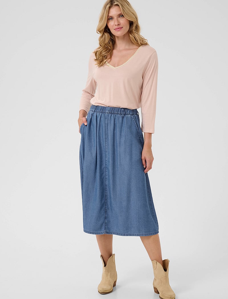 Cream - CRMolly Skirt - toronto medium blue denim - 3