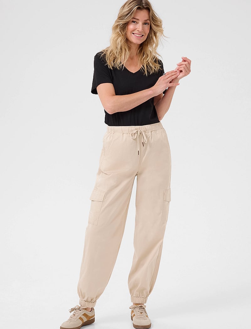 Cream - CROtilie Pant - hverdags stil - oatmeal - 3