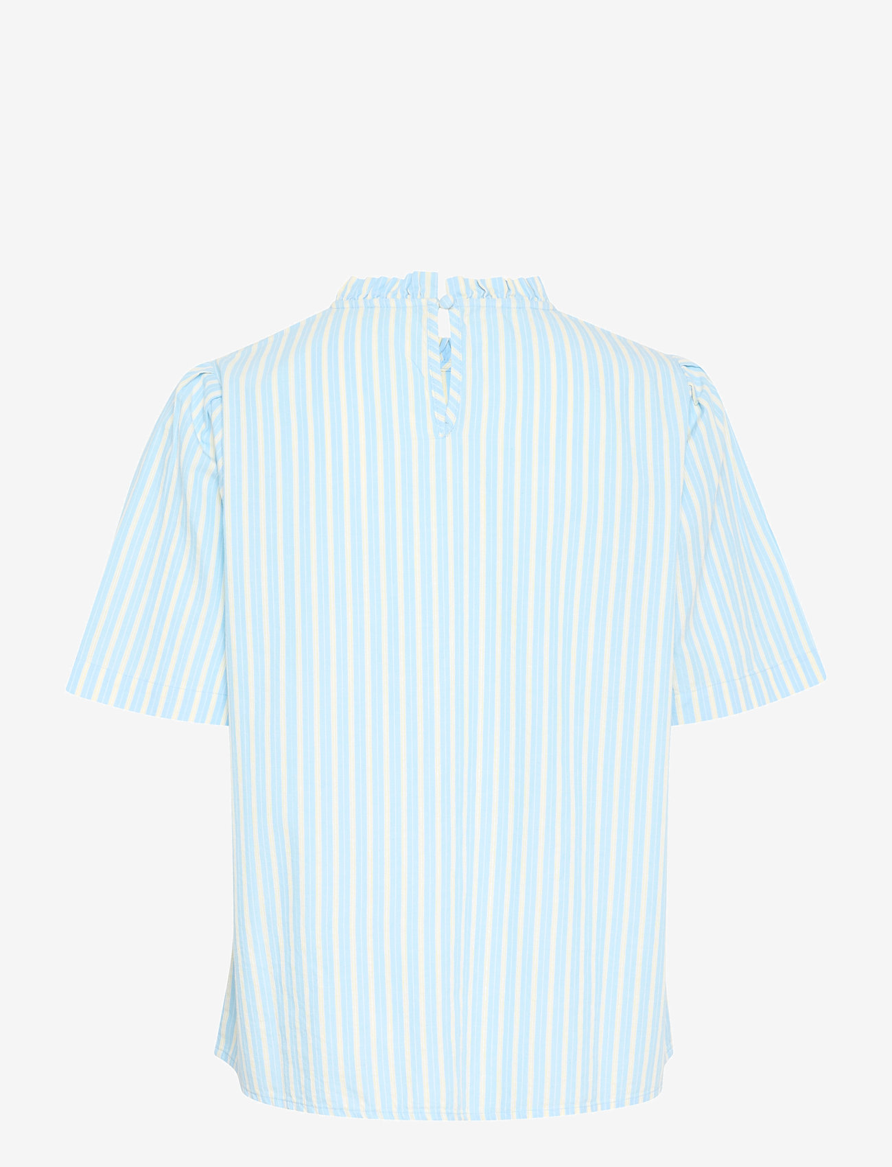 Cream - CRNadela Blouse - kortärmade blusar - clear blue stripe - 2