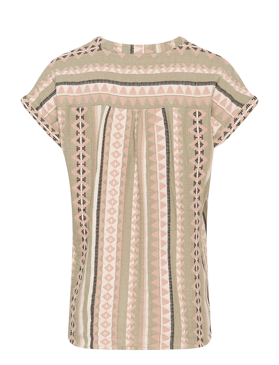 Cream - CRSola Blouse - tea jaquard - 2