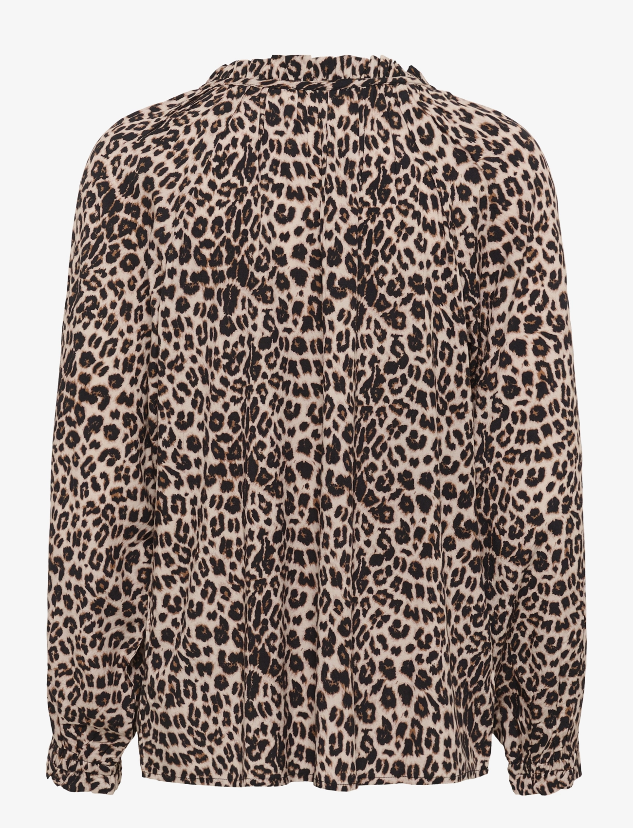 Cream - CRTiah Boho Blouse - long sleeved blouses - animal neutral - 2