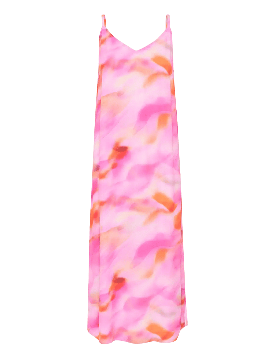 Cream - CRNana Slip Dress - vabalt langevad slip-kleidid - blurred pink - 1