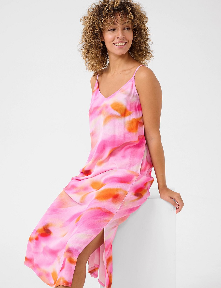 Cream - CRNana Slip Dress - vabalt langevad slip-kleidid - blurred pink - 4