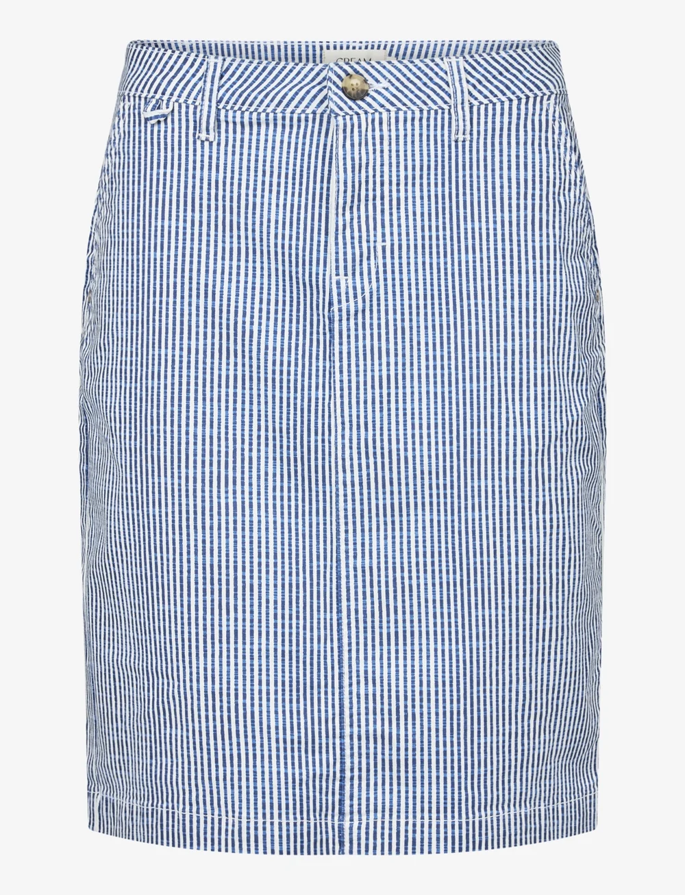 Cream - CRBerta Twill Skirt - midi skirts - blue milkboy - 1