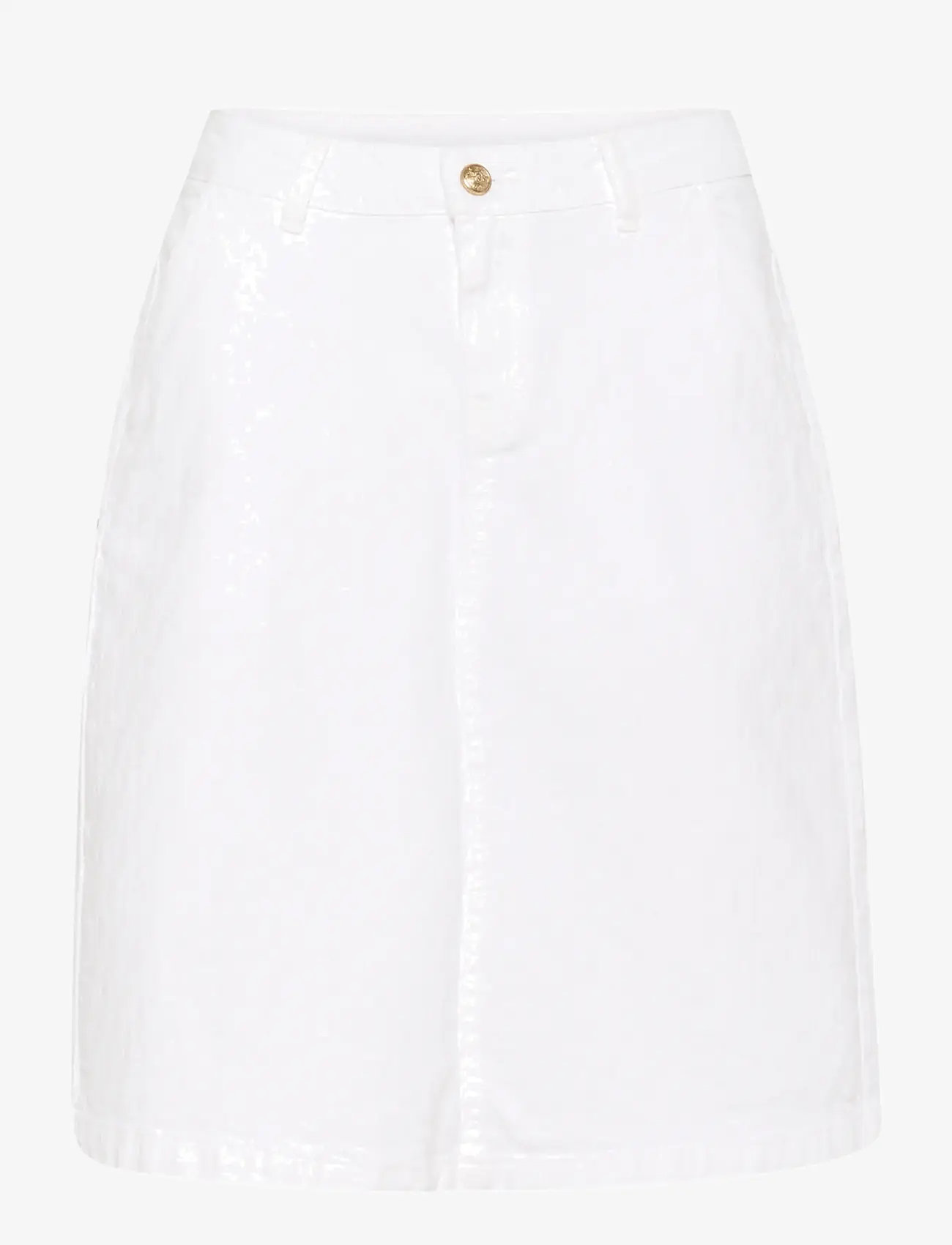 Cream - CRAngelena Skirt - midi nederdele - snow white - 1