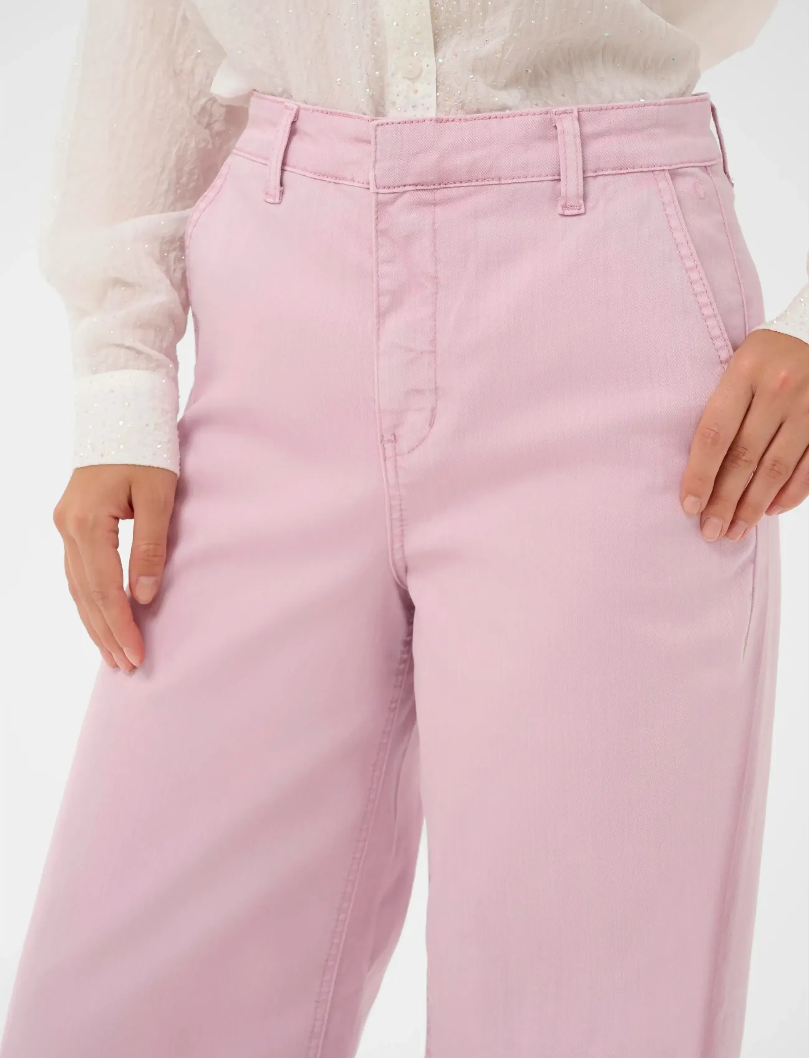Cream Crvisti Colored Denim Pant linnebyxor dam – bild 4