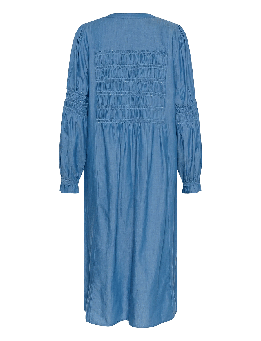 Cream - CRKami Dress - sommerkjoler - providence blue denim - 2