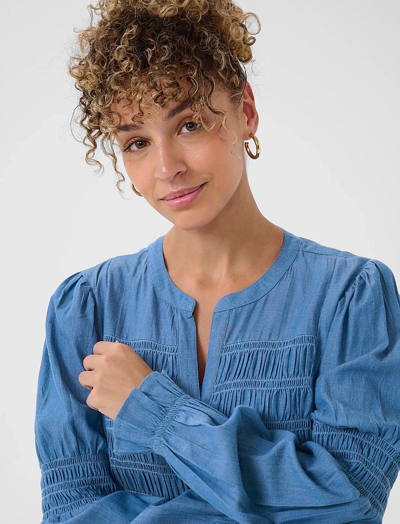 Cream - CRKami Dress - sommerkleider - providence blue denim - 4