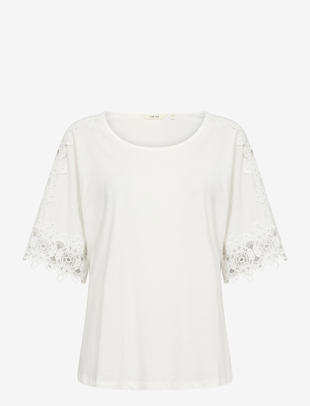 Cream - CRLivy T-Shirt - t-shirts - snow white - 1