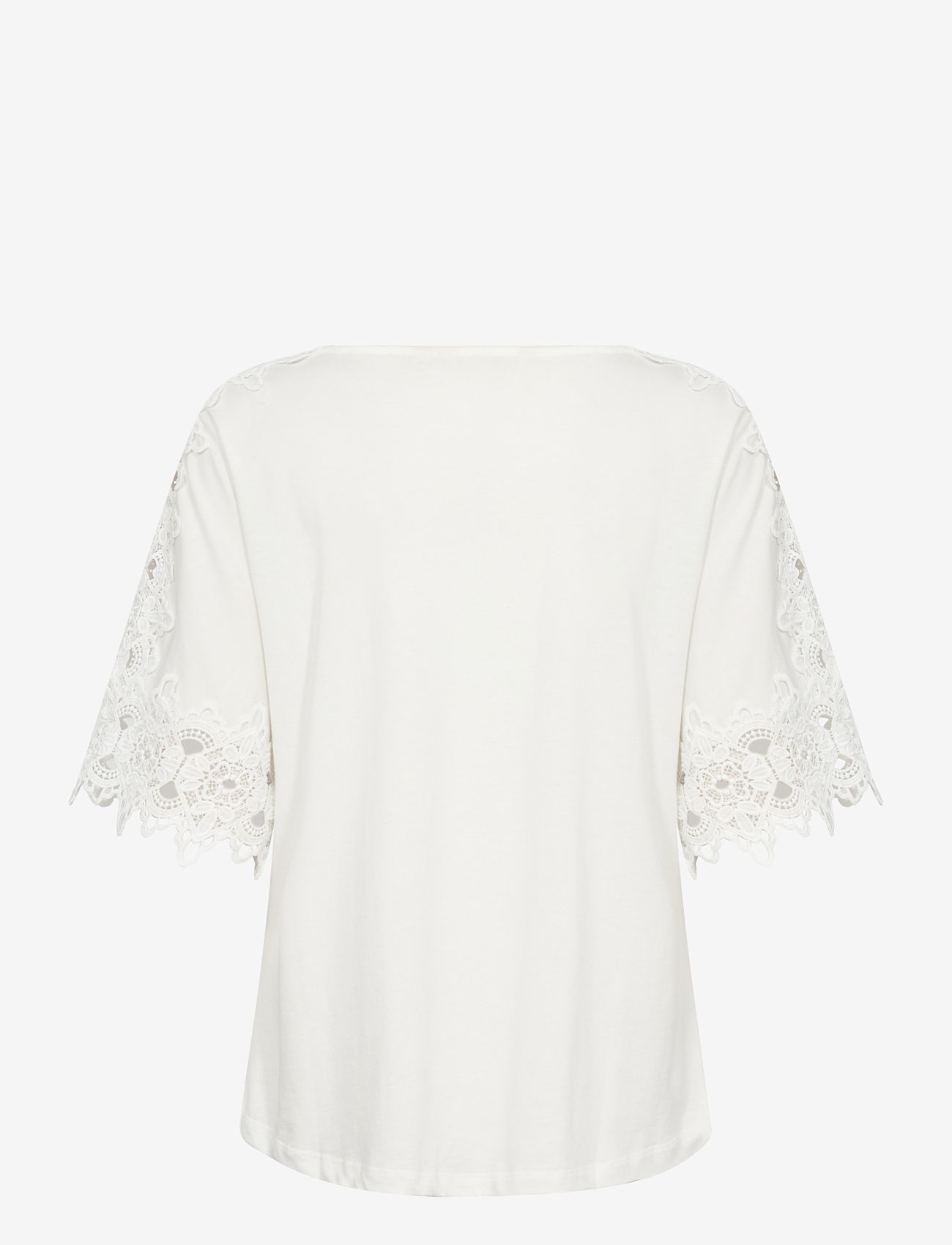 Cream - CRLivy T-Shirt - t-shirts - snow white - 2