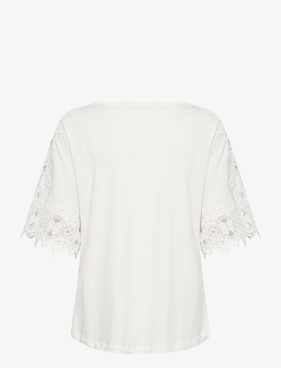 Cream - CRLivy T-Shirt - snow white - 2