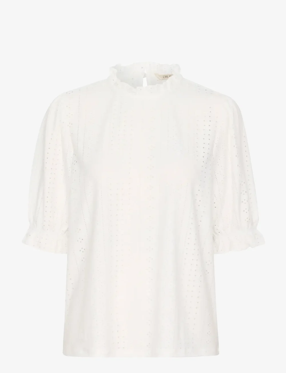 Cream - CRMianna SS Blouse - kortærmede bluser - snow white - 1