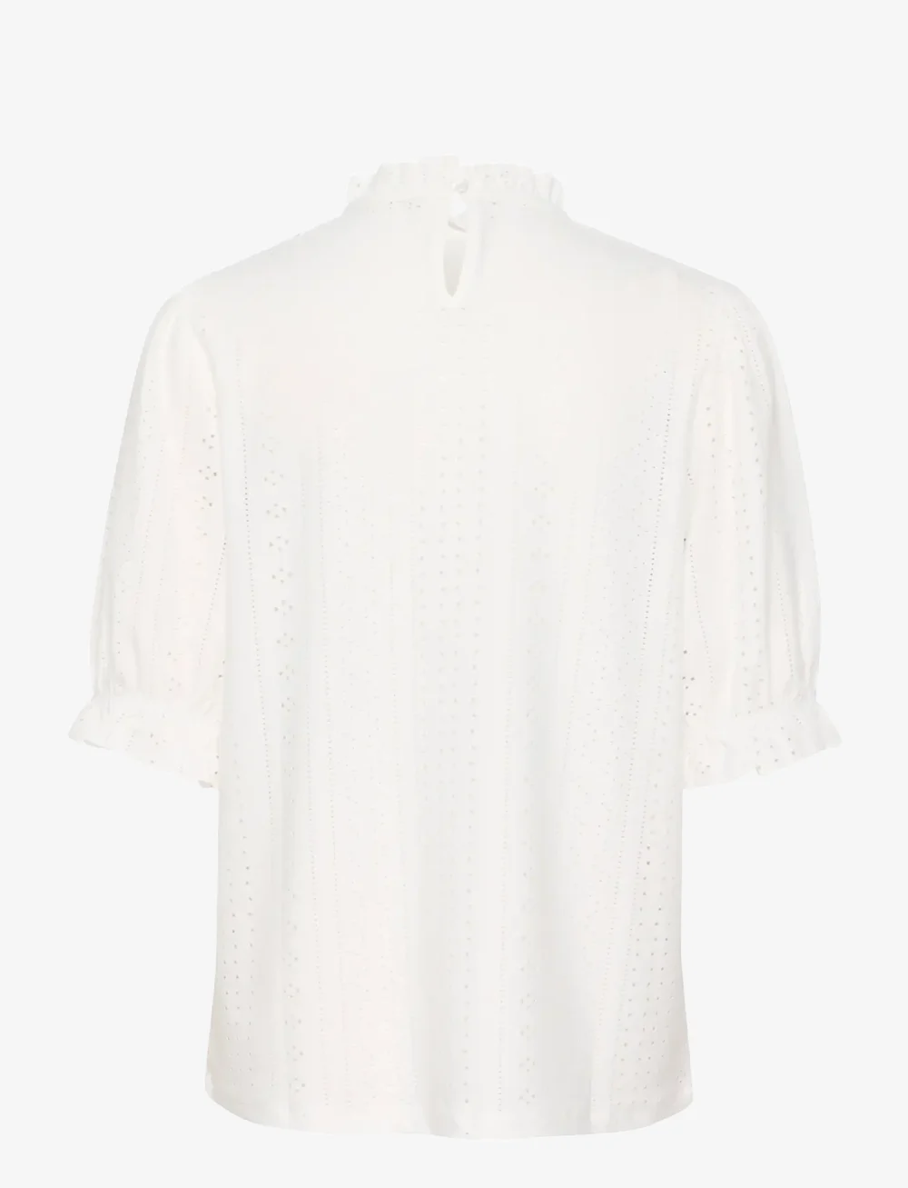 Cream - CRMianna SS Blouse - kortærmede bluser - snow white - 2