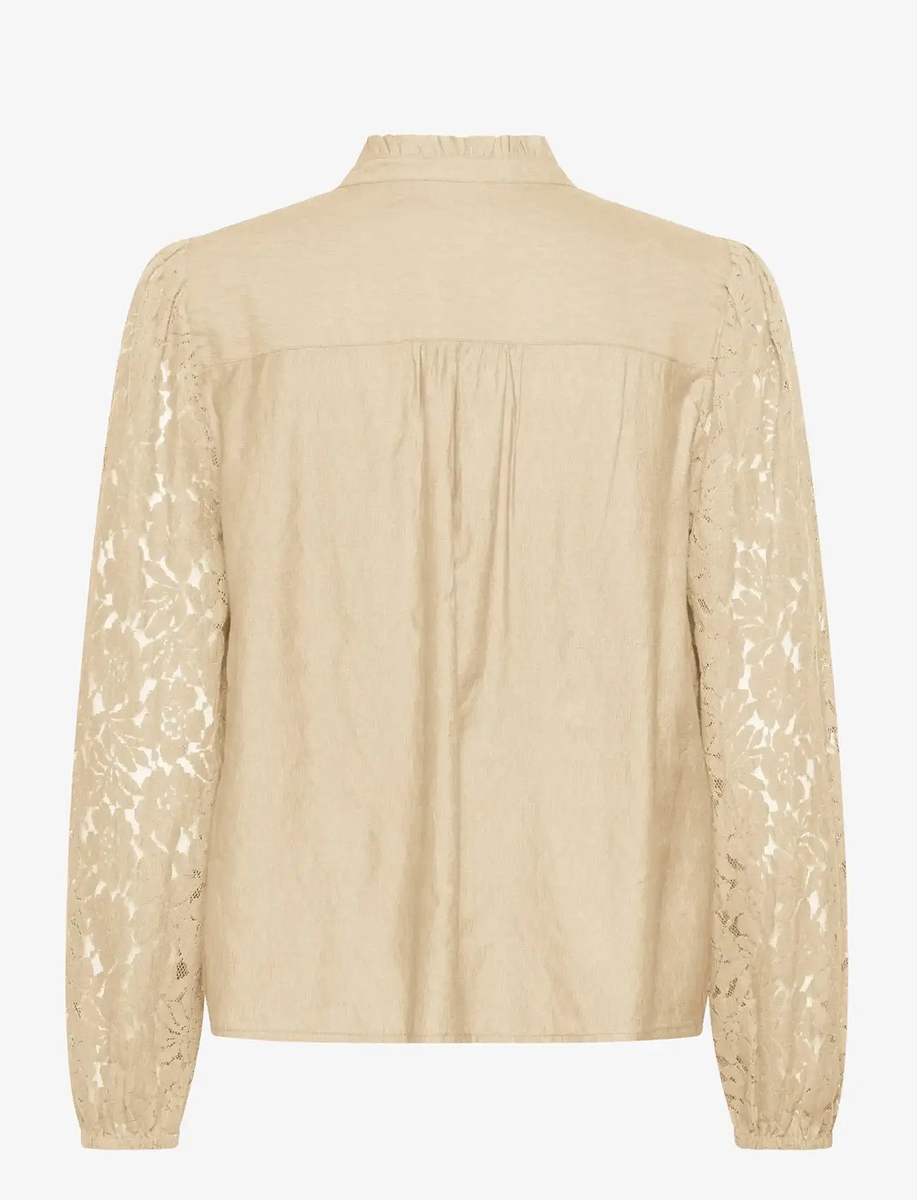 Cream - CRLiselin Lace Blouse - oatmeal - 1