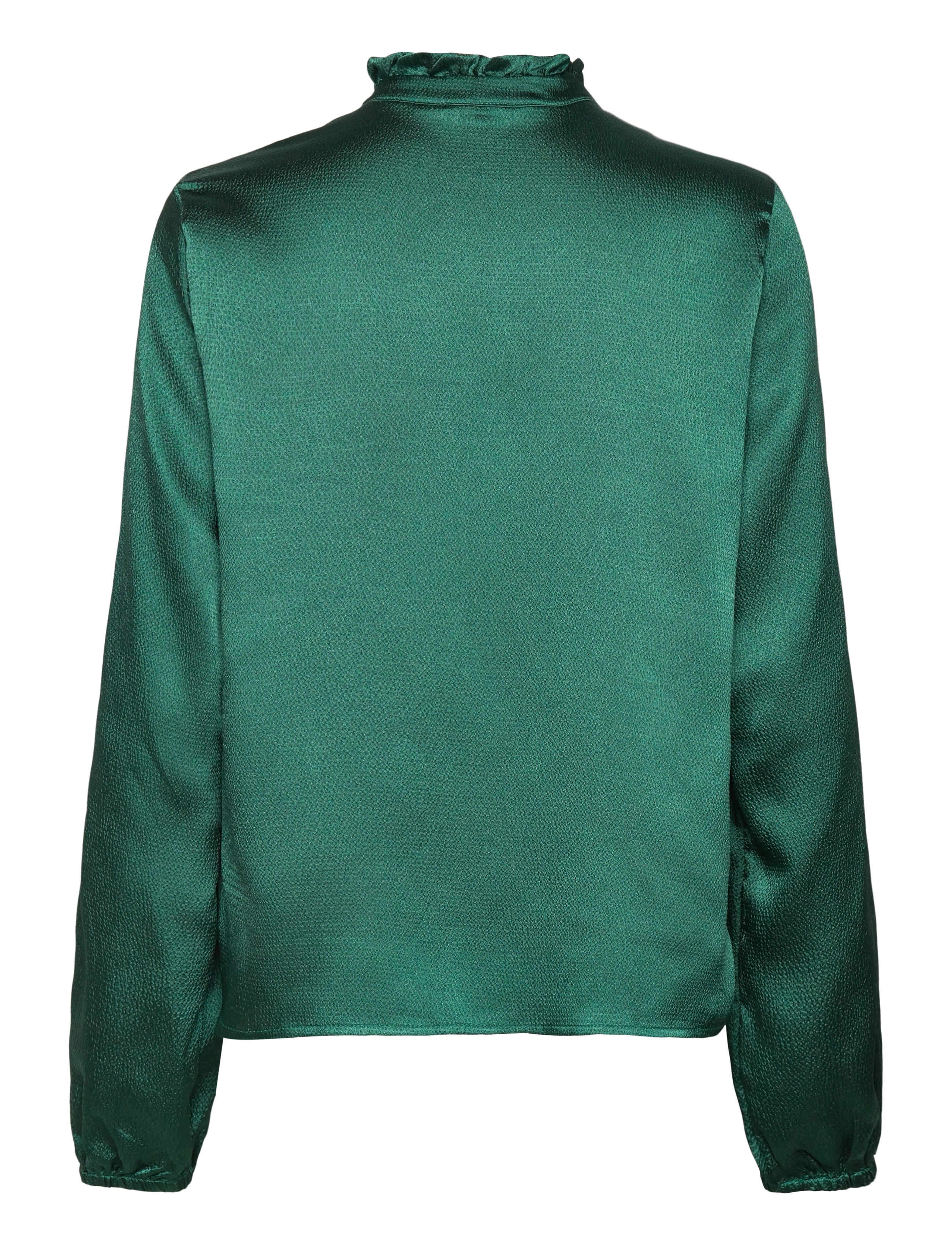 Cream - CRLoretti Frill Shirt - langärmlige hemden - posy green - 1