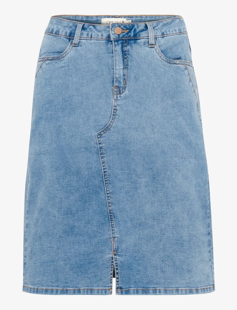 Cream - CRLone Skirt - galla pils - texsas medium blue denim tobac - 1