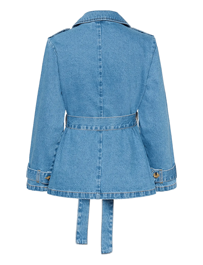 Cream - CRMika Short Denim Trenchcoat - denimjakker - illinois denim - 2