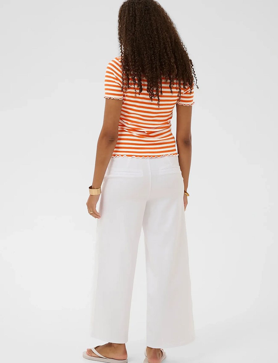 Cream - CRRibba stripe Tshirt - t-shirts - celosia white stripe - 4