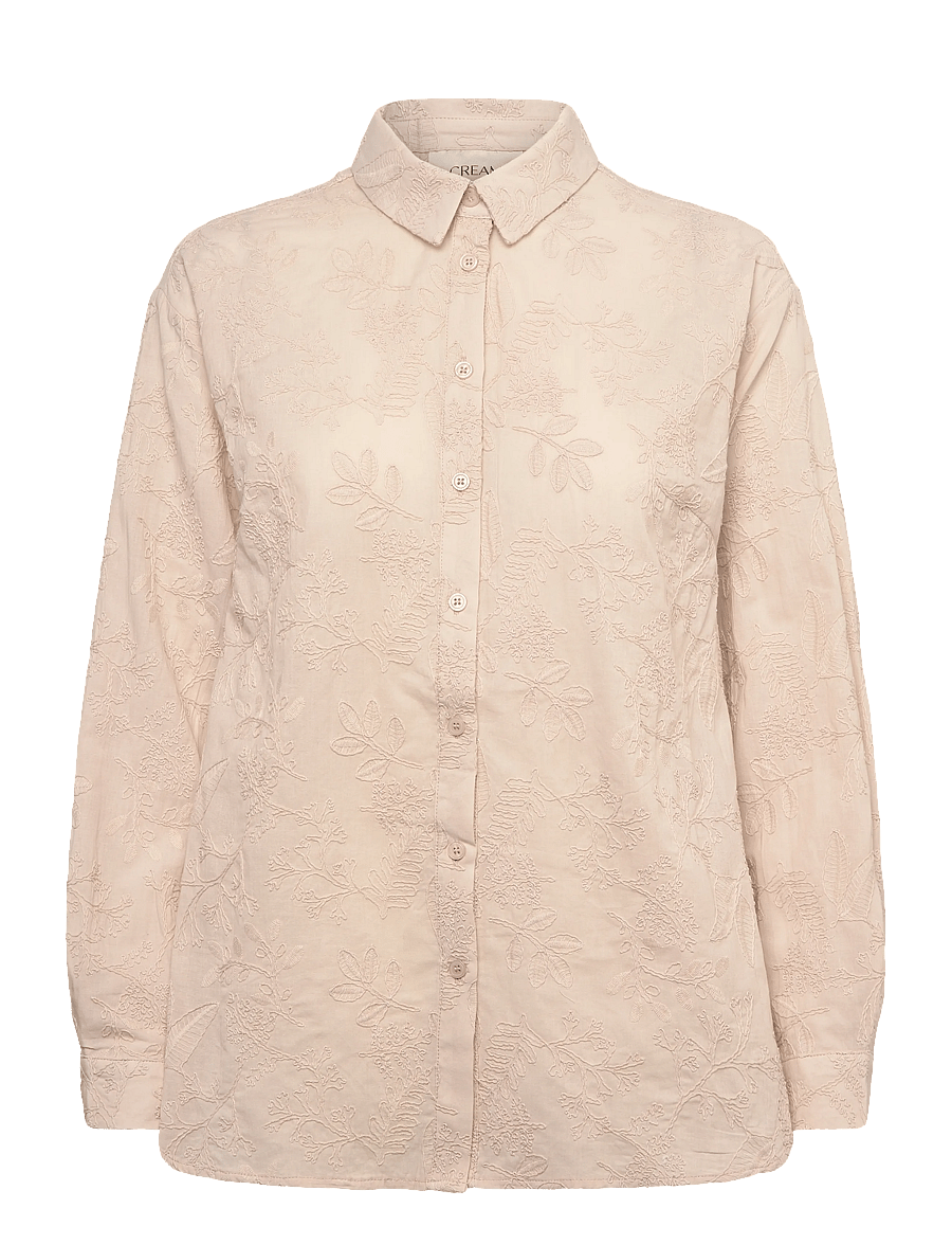 Cream - CRLuna Shirt - langärmlige hemden - ancient scroll - 0