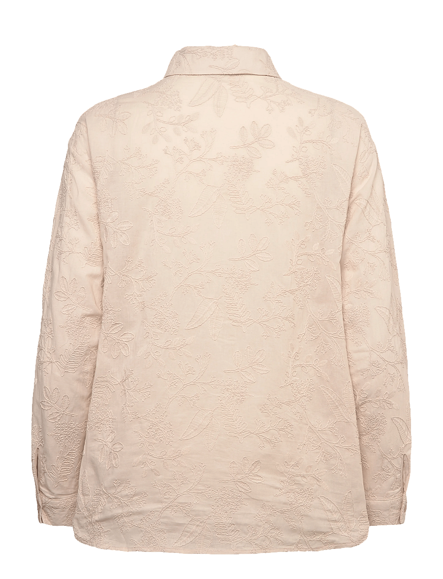 Cream - CRLuna Shirt - langärmlige hemden - ancient scroll - 1