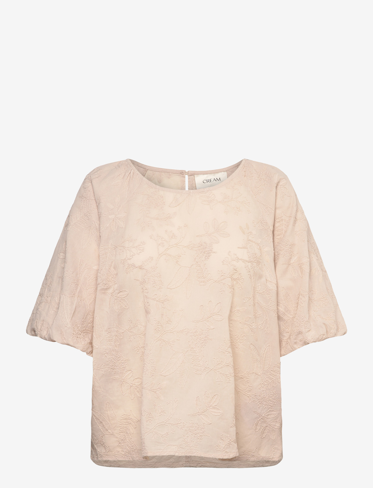 Cream - CRLuna Blouse - kortærmede bluser - ancient scroll - 0