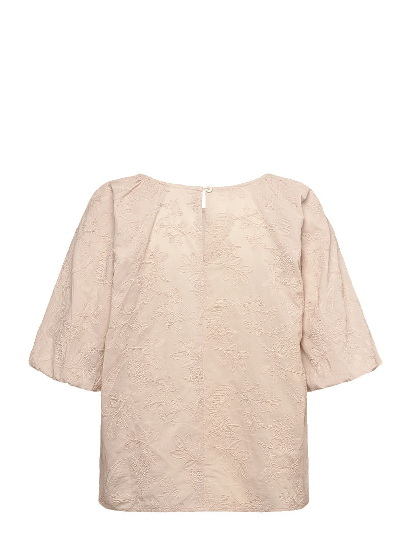 Cream - CRLuna Blouse - kortærmede bluser - ancient scroll - 1