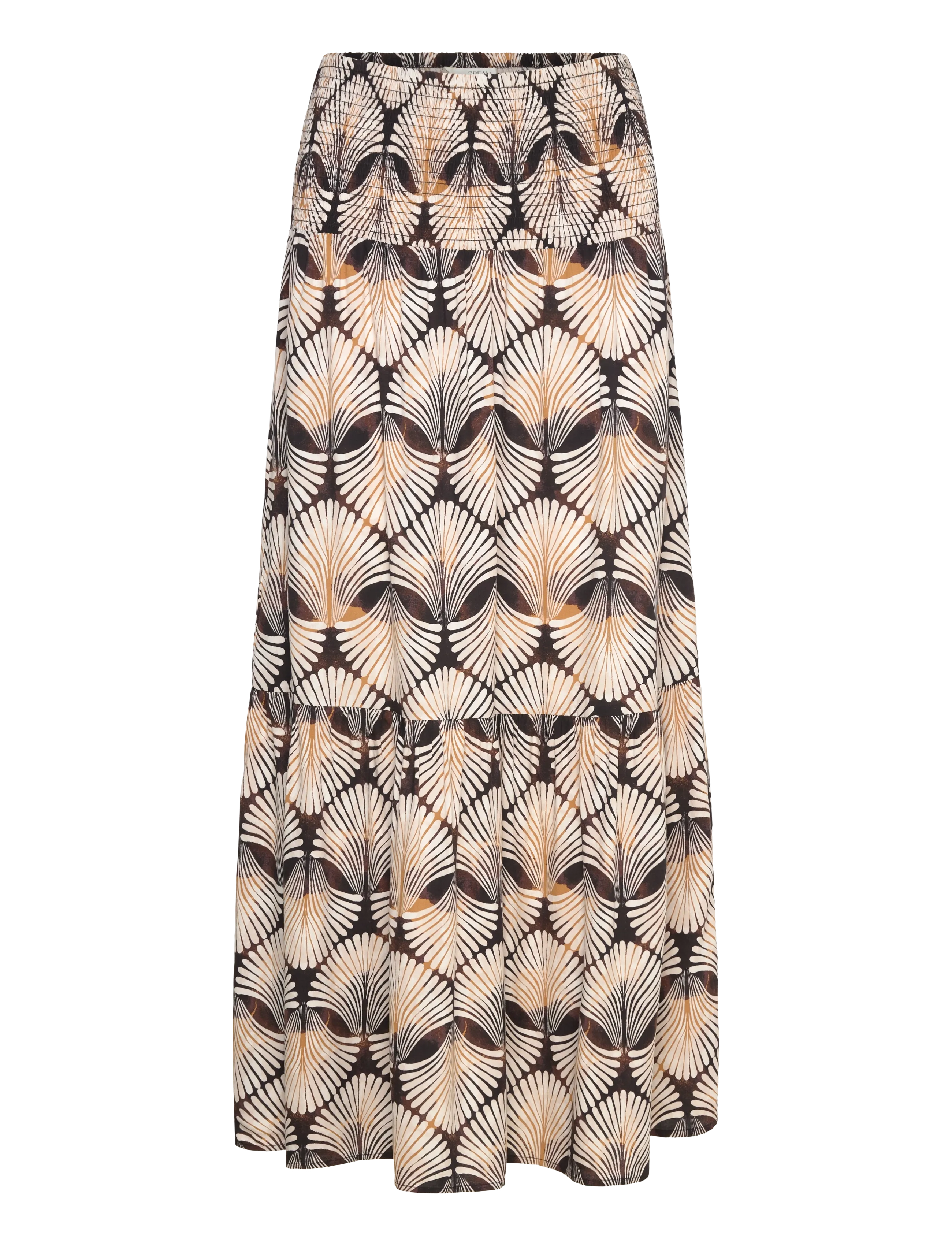 CRTiah Skirt - BLACK BROWN SHELL