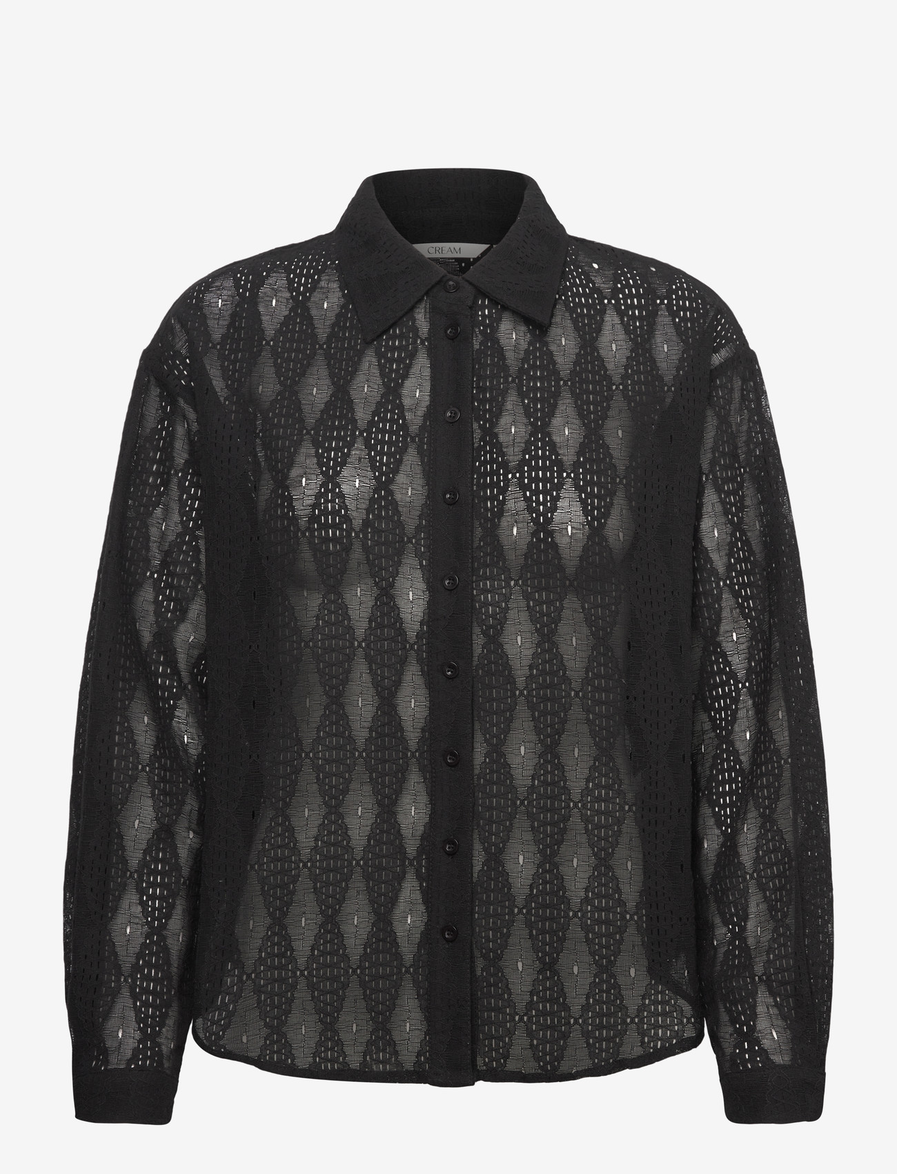 Cream - CRBillie Shirt - långärmade skjortor - pitch black - 0