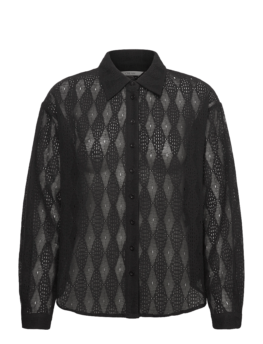 Cream - CRBillie Shirt - marškiniai ilgomis rankovėmis - pitch black - 0