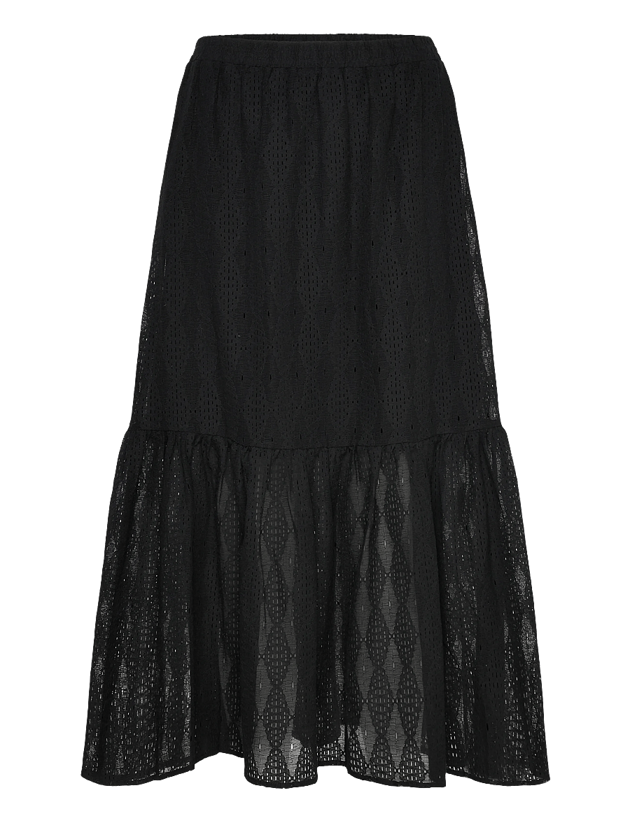 Cream - CRBillie Skirt - midi-röcke - pitch black - 0