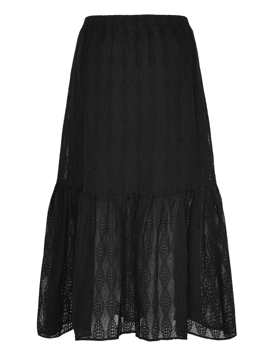 Cream - CRBillie Skirt - midi-röcke - pitch black - 1