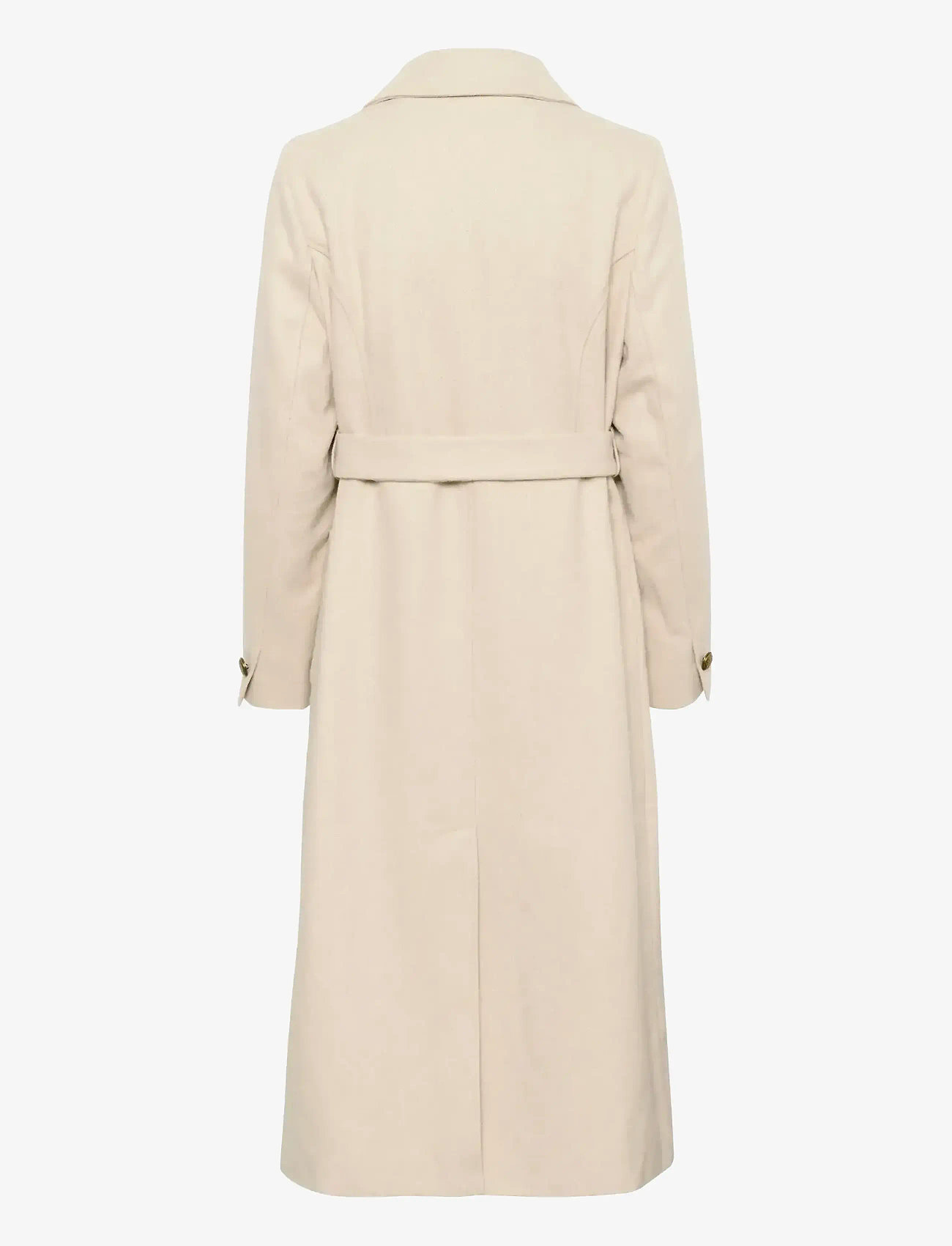 Cream - CRClara Long Coat - kappor - ancient scroll - 2