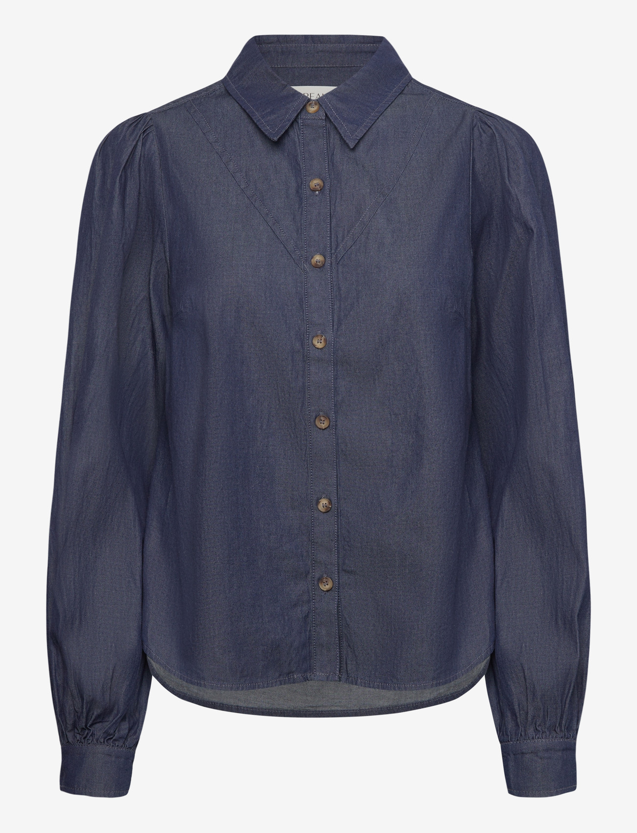 Cream - CRTallie Shirt - denimskjorter - taos dark blue denim - 0