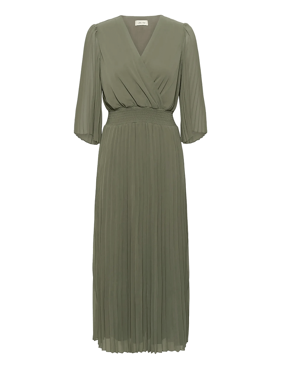 Cream - CRAluna Dress - slå-om-kjoler - mulled basil - 1