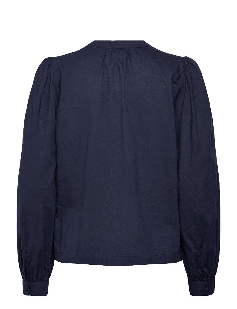 Cream - CRJassi Blouse - pikkade varrukatega pluusid - navy blazer - 1