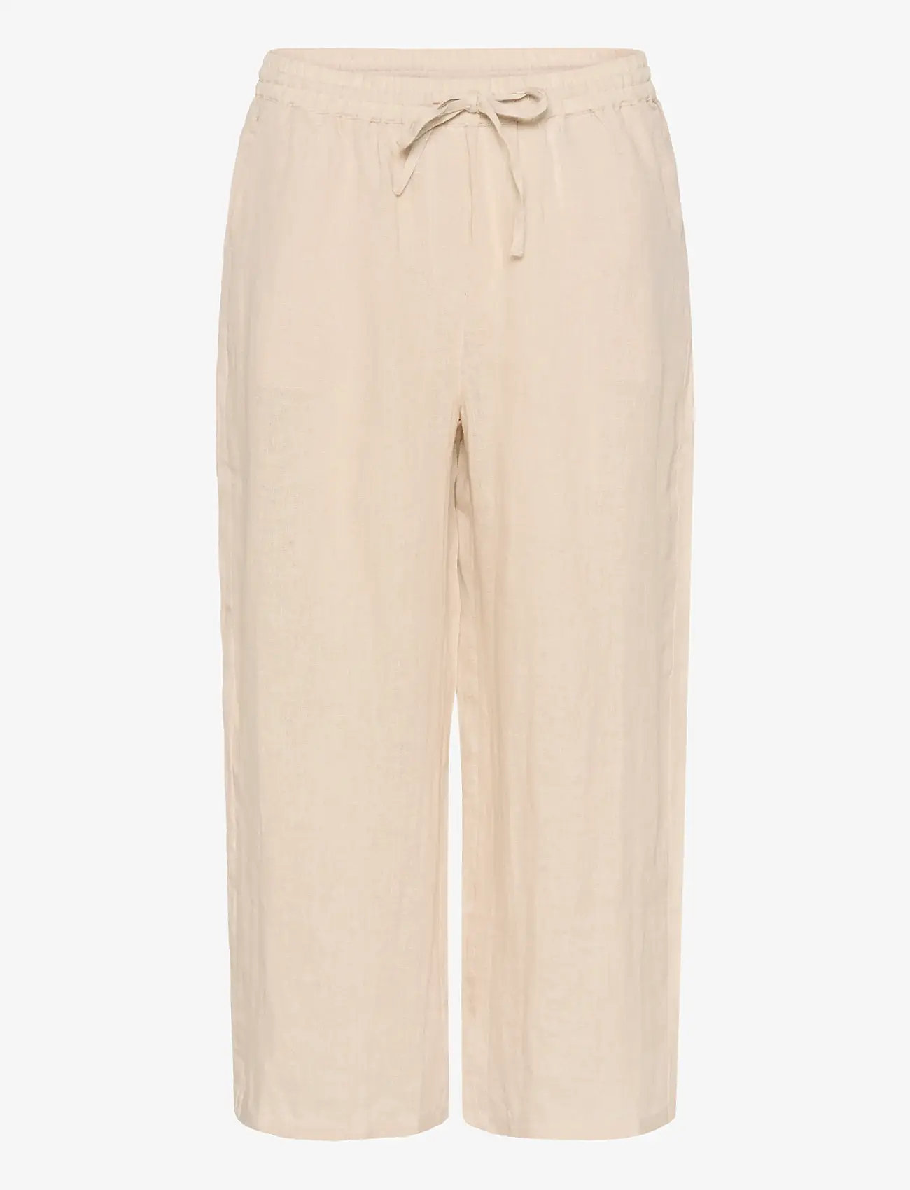 Cream - CRBellis 7/8 Pant - linased püksid - crispy sand - 1