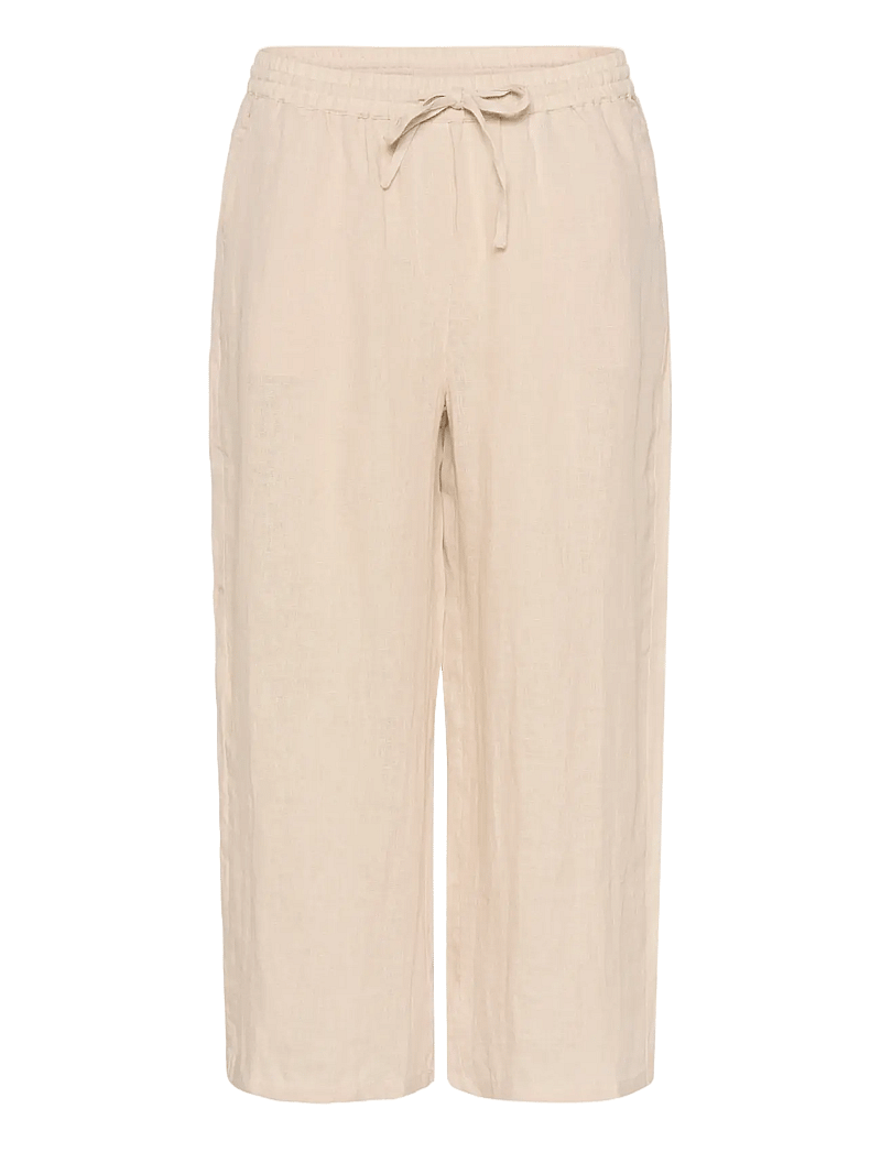 Cream - CRBellis 7/8 Pant - linased püksid - crispy sand - 1