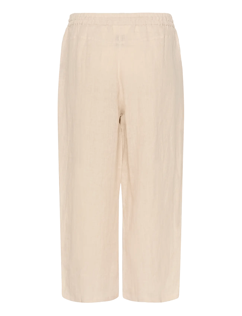 Cream - CRBellis 7/8 Pant - linased püksid - crispy sand - 2