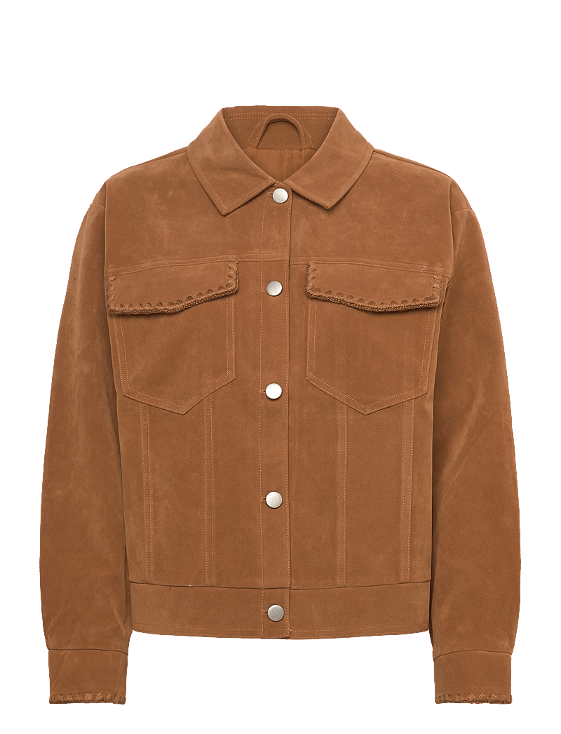 Cream - CRSave Jacket - forårsjakker - tobacco brown - 0