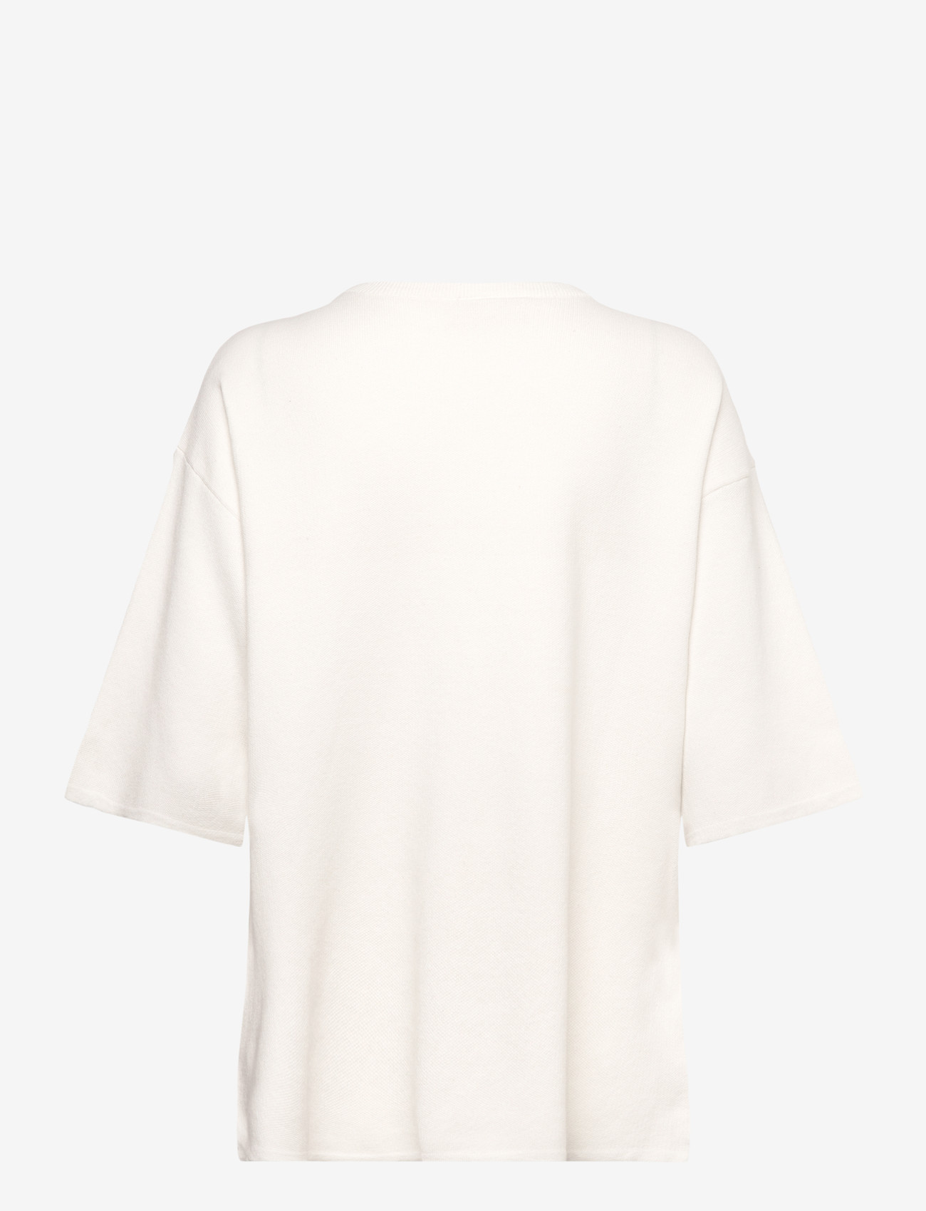 Cream - CRSillar short sleeve pullover - striktrøjer - birch - 1