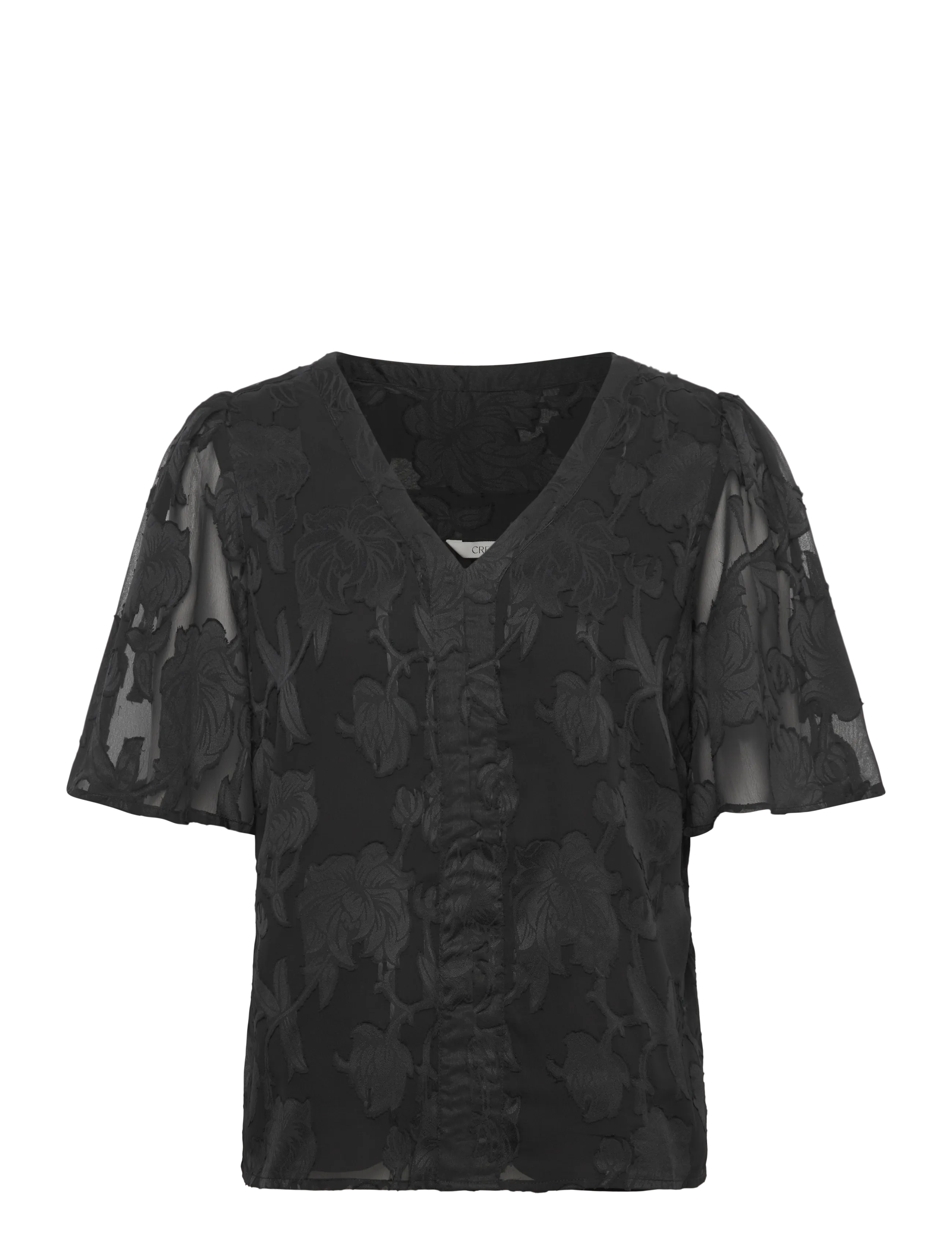 CRYana Blouse - PITCH BLACK