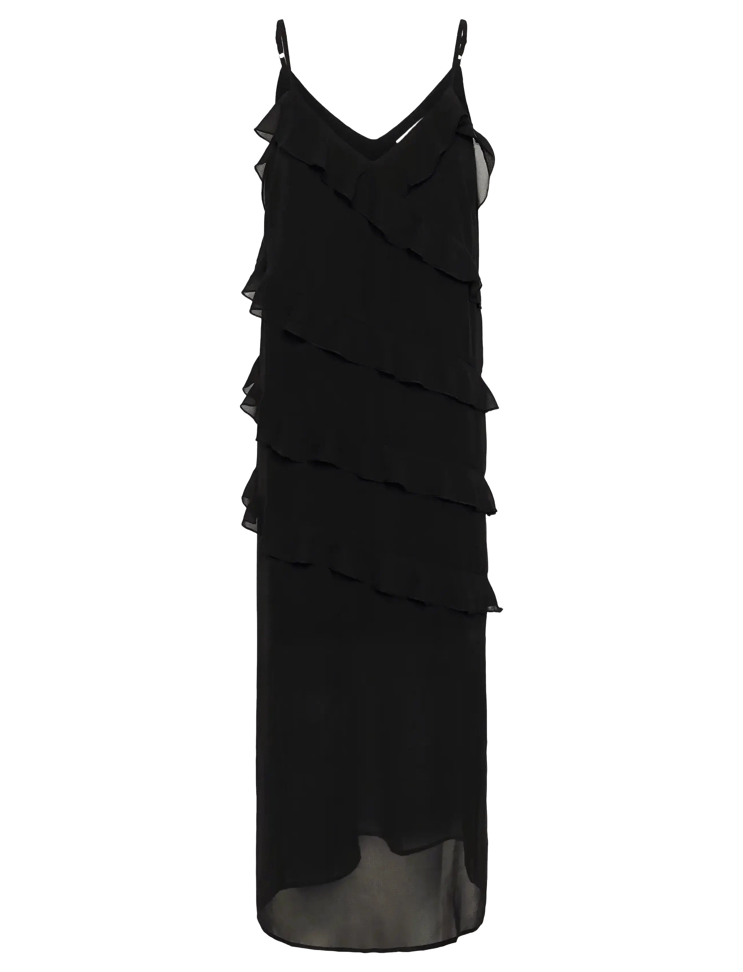 Cream CRTima Dress - Slip kjoler - PITCH BLACK / black