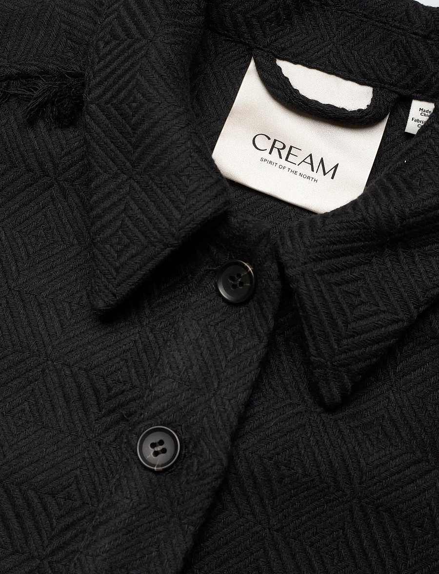 Cream - CRBayu Jacket - Õhukesed jakid - pitch black - 2