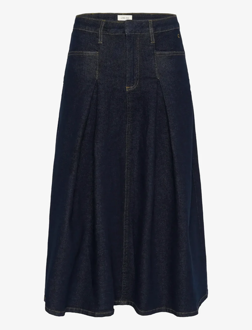 Cream - CRRobina Denim Skirt - denimnederdele - chicago rinse blue denim tobac - 1